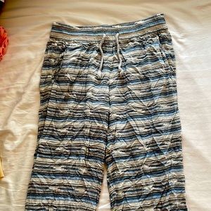 Striped Ugg Flowy Pajama Pants